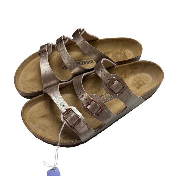 BIRKENSTOCK Florida Birko-Flor in Graceful Taupe - Picture 6 of 10